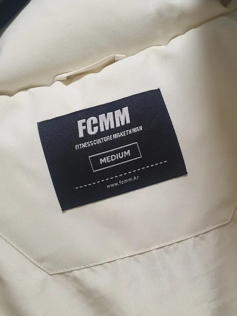 FCMM 클럽 팀 파이핑 숏패딩 m