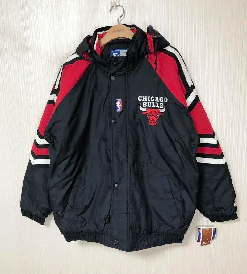 NBA 스타터(STARTER) 시카고불스 올드자켓 L