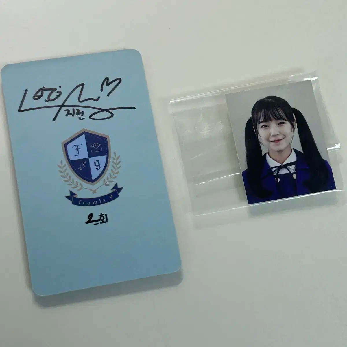 프로미스나인 백지헌 투하트 약속회 싸인 포카 증사 일괄 양도